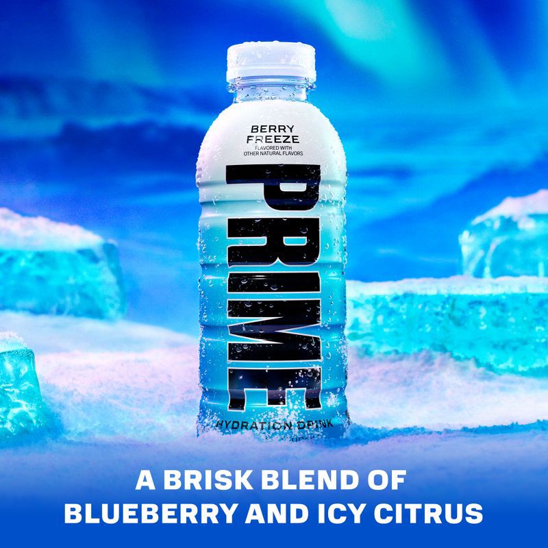 slide 3 of 8, Prime Hydration Berry Freeze Sports Drink - 16.9 fl oz Bottle, 16.9 fl oz
