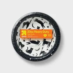 Halloween Disposable Bowls 5.52" - Cats - 20oz/20ct - up&up™