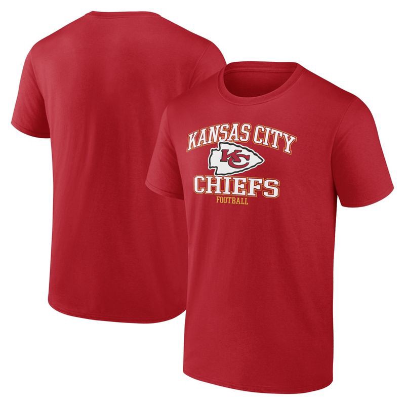 slide 3 of 3, NFL Kansas City Chiefs Men's Short Sleeve T-Shirt - XL, 1 ct