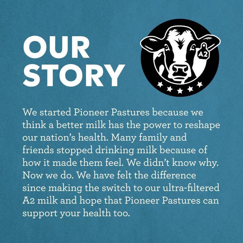 slide 8 of 9, Pioneer Pastures Lactose Free 2% A2 Milk - 59 fl oz, 59 fl oz