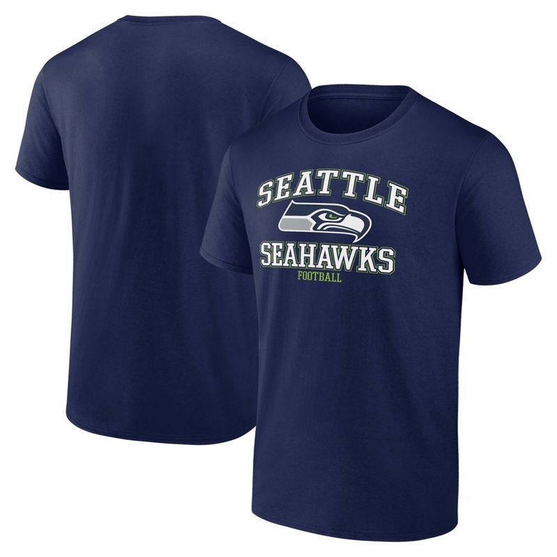 slide 3 of 3, NFL Seattle Seahawks Men's Short Sleeve T-Shirt - S, 1 ct