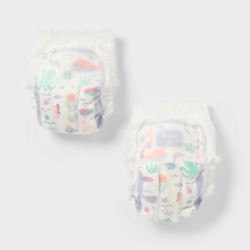 slide 3 of 7, Girls' Disposable Training Pants - 2T-3T - 94ct - up&up™, 94 ct