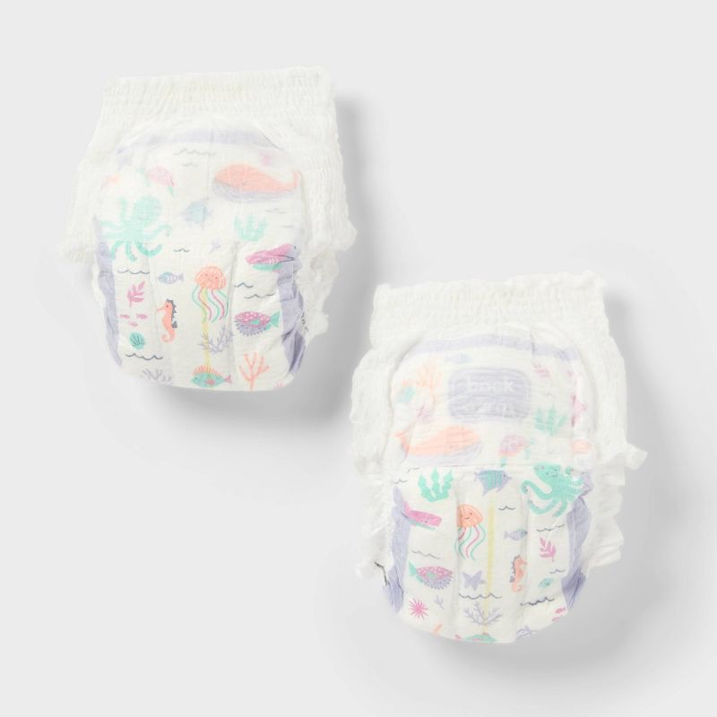 slide 3 of 7, Girls' Disposable Training Pants - 4T-5T - 19ct - up&up™, 19 ct