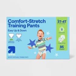Boys' Disposable Training Pants - 3T-4T - 86ct - up&up™