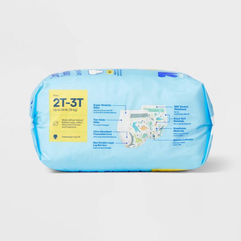 slide 4 of 7, Boys' Disposable Training Pants - 2T-3T - 28ct - up&up™, 28 ct