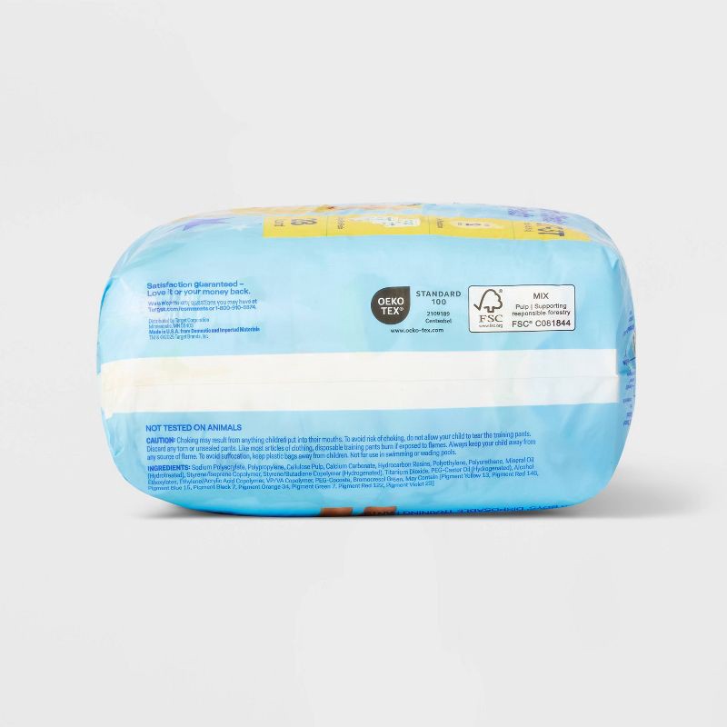 slide 5 of 7, Boys' Disposable Training Pants - 2T-3T - 28ct - up&up™, 28 ct