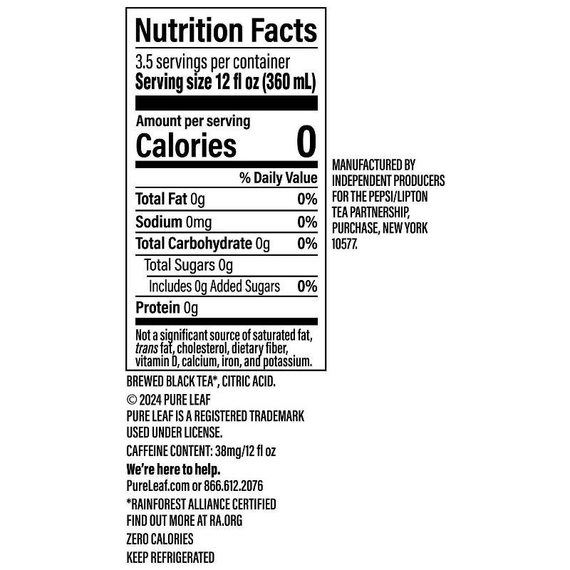 slide 2 of 2, PURE LEAF Artisan Inspired Teas Darjeeling Black Iced Tea - 42 fl oz, 42 fl oz