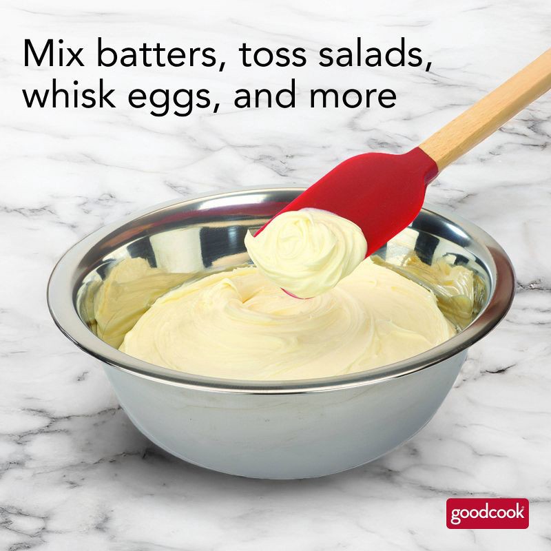 slide 3 of 12, GoodCook 2pc Stainless Steel Mixing Bowl Set, 2 ct