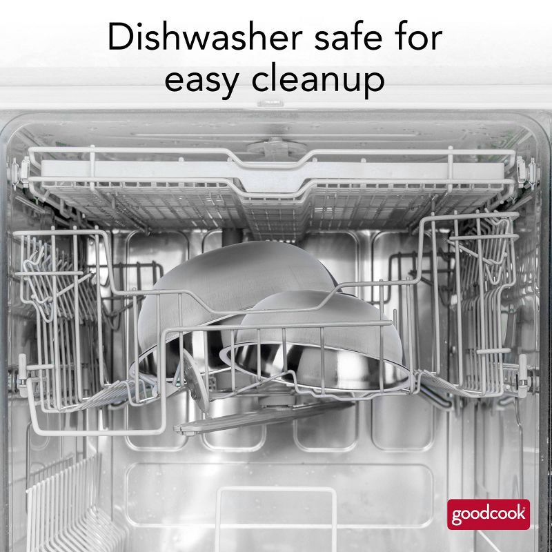 slide 7 of 12, GoodCook 2pc Stainless Steel Mixing Bowl Set, 2 ct