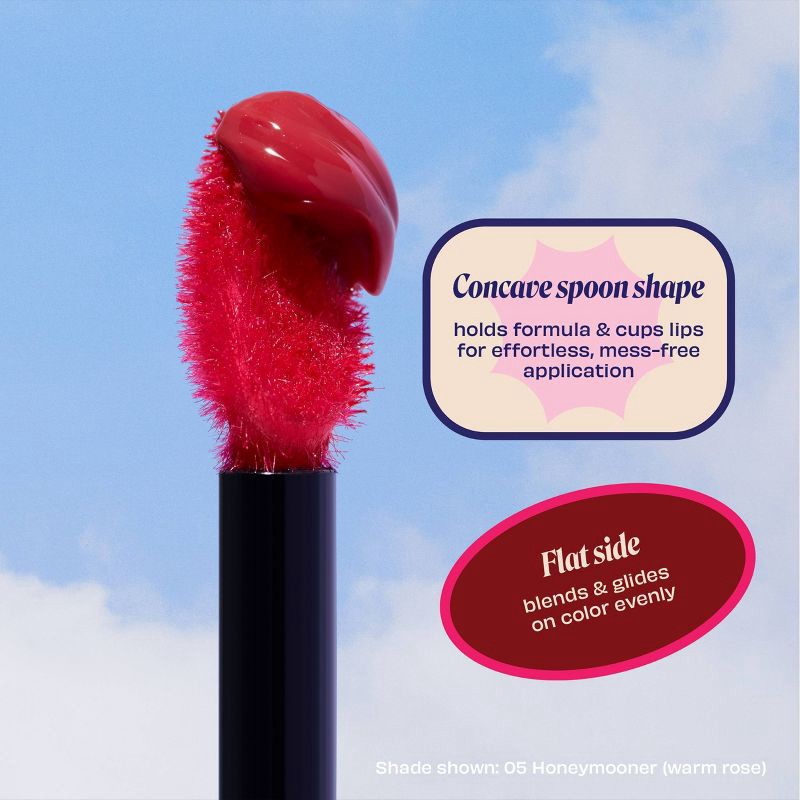 slide 5 of 9, Benefit Cosmetics Splash Tint Moisturizing Dewy Lip Tint - Heat Wave - 1 fl oz - Ulta Beauty, 1 fl oz