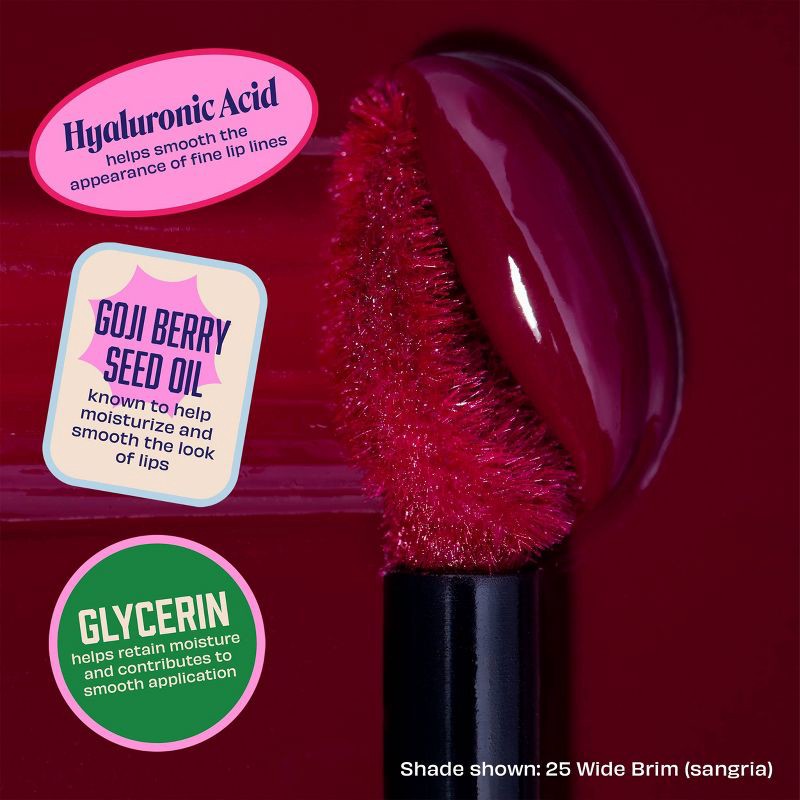 slide 9 of 9, Benefit Cosmetics Splash Tint Moisturizing Dewy Lip Tint - Heat Wave - 1 fl oz - Ulta Beauty, 1 fl oz