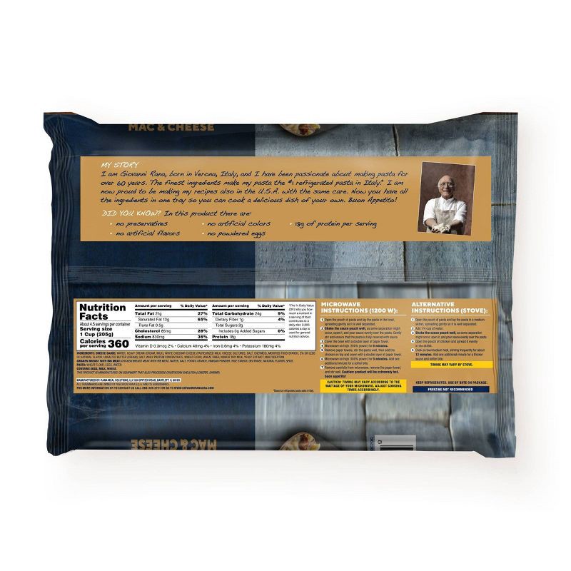 slide 2 of 6, Rana Chicken Mac and Cheese - 32oz, 32 oz