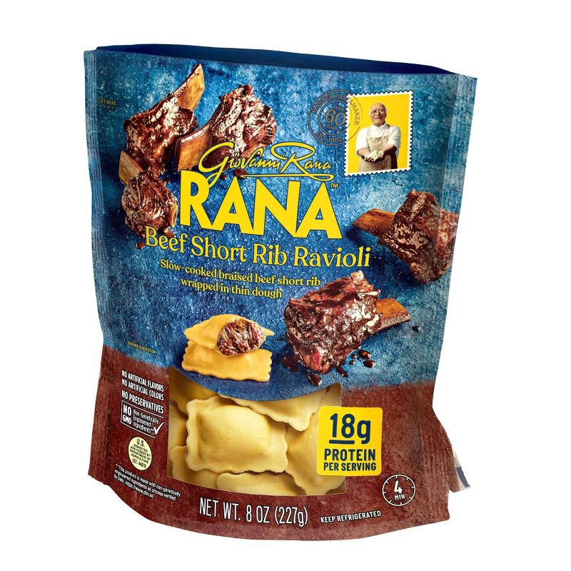 slide 3 of 10, Rana Protein Filled Pasta - Short Rib - 8oz, 8 oz