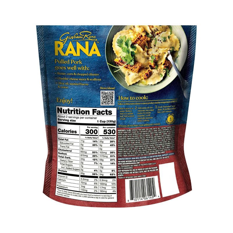 slide 2 of 11, Rana Protein Filled Pasta - Pulled Pork - 8oz, 8 oz