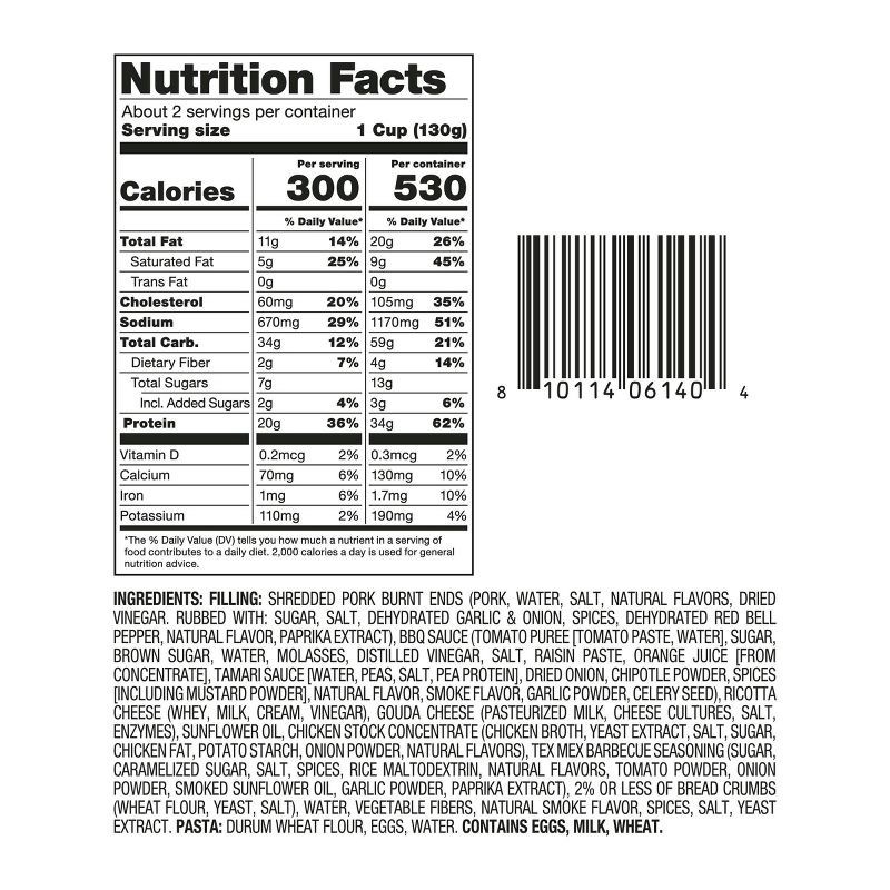 slide 11 of 11, Rana Protein Filled Pasta - Pulled Pork - 8oz, 8 oz