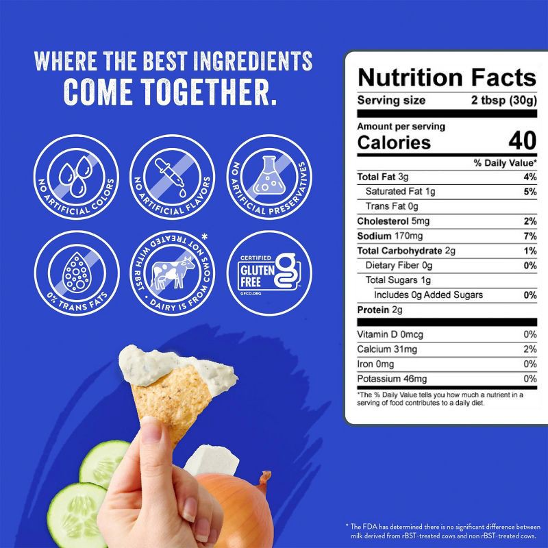 slide 2 of 6, La Terra Fina Tzatziki with Feta Dip - 10oz, 10 oz