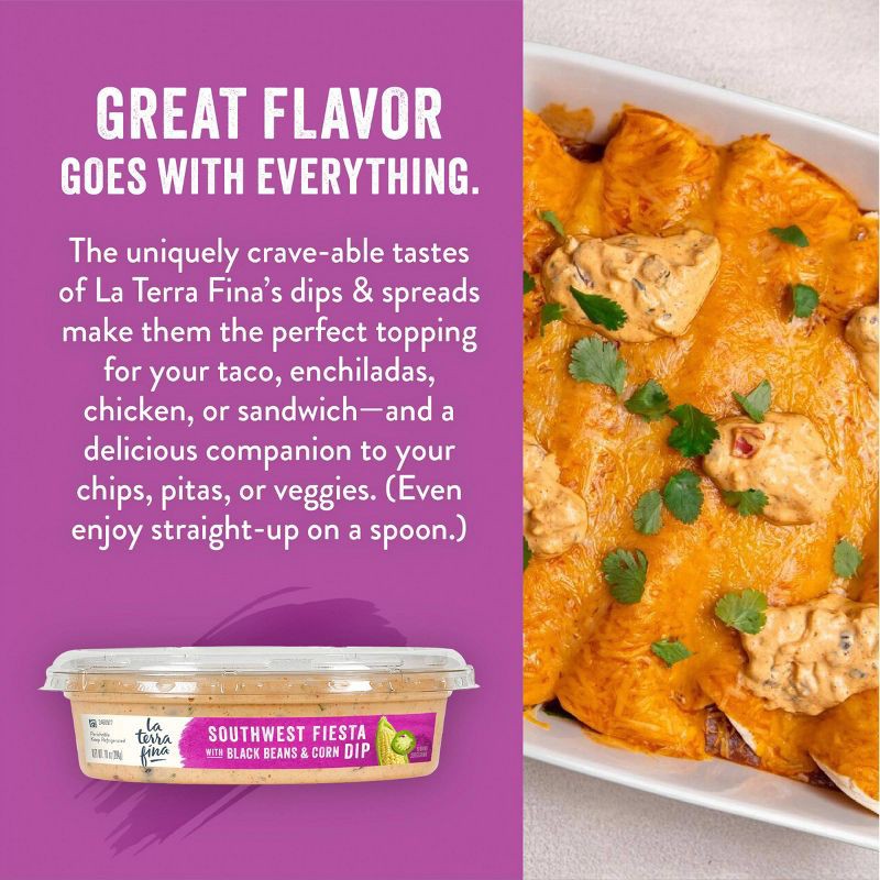slide 3 of 6, La Terra Fina Southwest Fiesta Dip - 10oz, 10 oz
