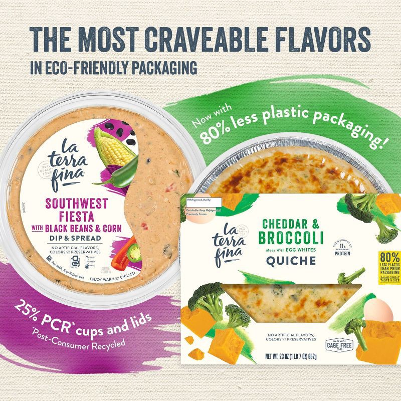 slide 5 of 6, La Terra Fina Southwest Fiesta Dip - 10oz, 10 oz