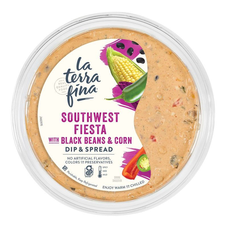 slide 1 of 6, La Terra Fina Southwest Fiesta Dip - 10oz, 10 oz
