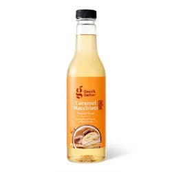 Caramel Macchiato Naturally Flavored with Other Natural Flavors Flavored Syrup - 12.7 fl oz - Good & Gather™
