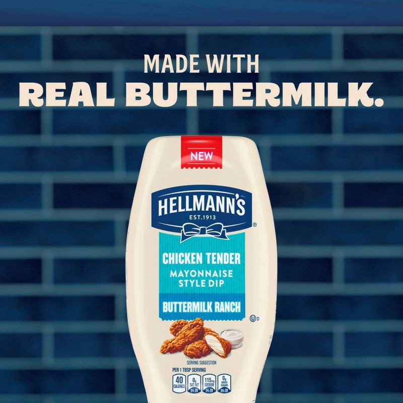 slide 7 of 9, Hellmann's Buttermilk Ranch Dressing - 11.5 fl oz, 11.5 fl oz