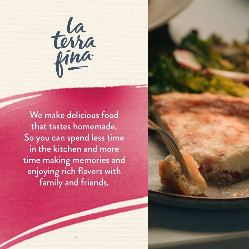 slide 6 of 6, La Terra Fina Lorraine Quiche - 23oz, 23 oz