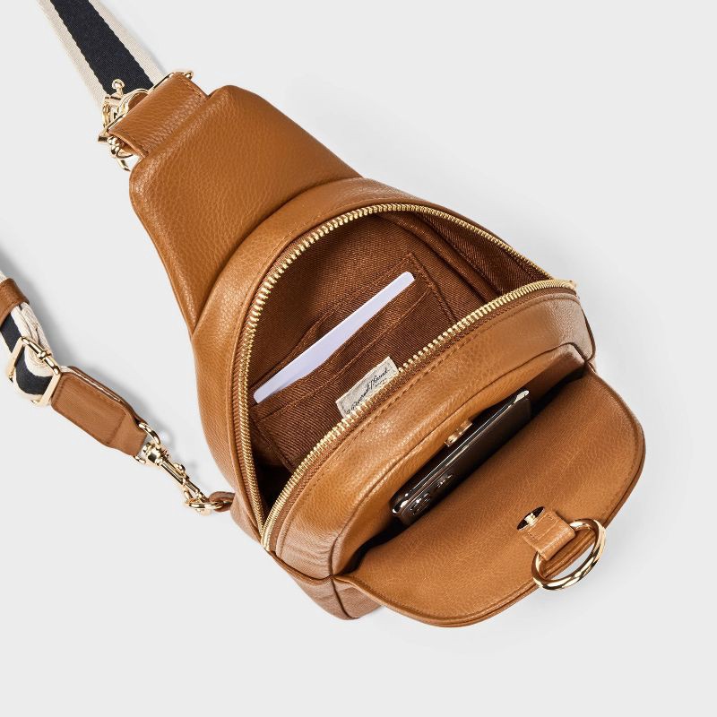 slide 4 of 5, Sling Pack Crossbody Bag - Universal Thread™ Rust Brown, 1 ct