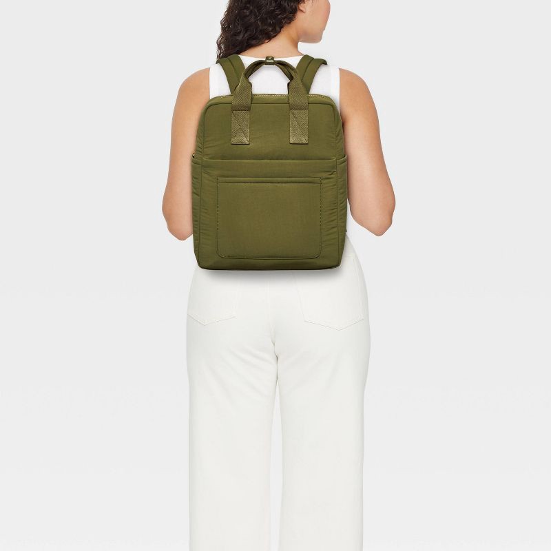 slide 2 of 5, Square Backpack - Universal Thread™ Light Green, 1 ct