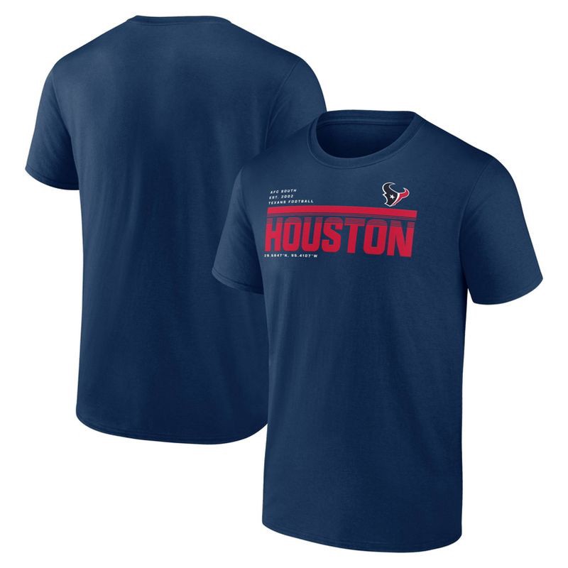 slide 3 of 3, NFL Houston Texans Men's Bi-Blend T-Shirt - S, 1 ct