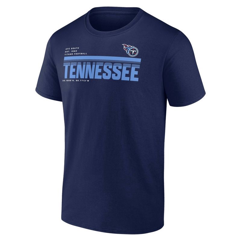 NFL Tennessee Titans Men's Bi-Blend T-Shirt - S | Shipt