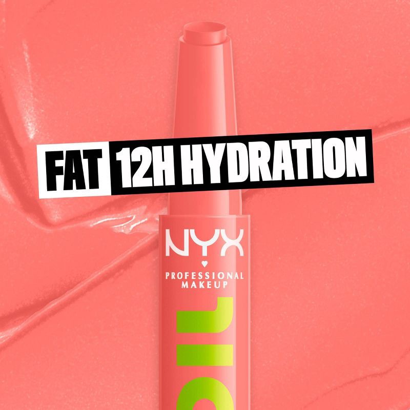 slide 6 of 10, NYX Professional Makeup Fat Oil Slick Click Tinted Lip Balm - Story or Post - 0.07oz, 0.07 oz