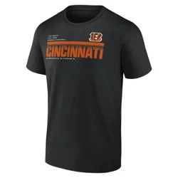 NFL Cincinnati Bengals Men's Bi-Blend T-Shirt - L