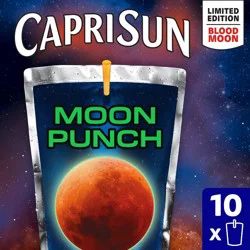 Capri Sun Moon Punch Wild Cherry Juice Boxes - 10pk/6 fl oz Pouches