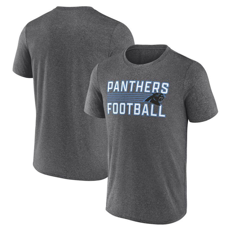 slide 3 of 3, NFL Carolina Panthers Men's Athleisure T-Shirt - L, 1 ct