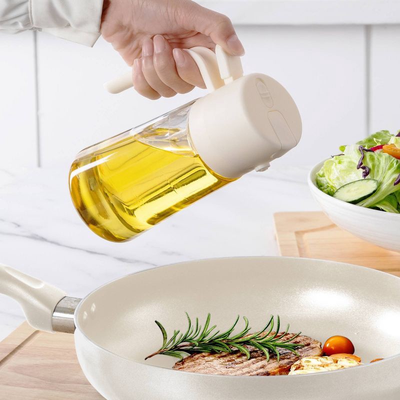 slide 5 of 5, Cook With Color 2-in-1 Oil Dispenser and Sprayer, 1 ct