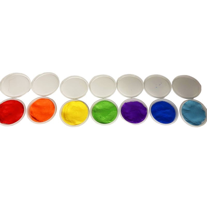 slide 4 of 6, Compound Kings Rainbow Cotton Candy Layered Jar: Creative Thinking Slime for Kids, 0.55 lbs, 1 Piece, 0.55 lb, 1 ct