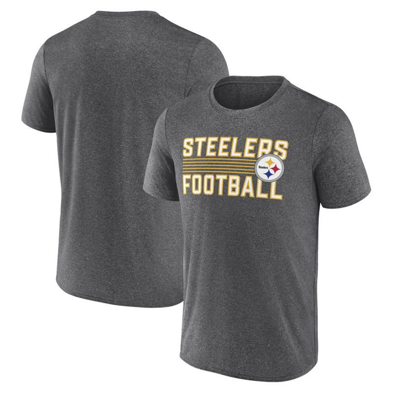 slide 3 of 3, NFL Pittsburgh Steelers Men's Athleisure T-Shirt - XL, 1 ct