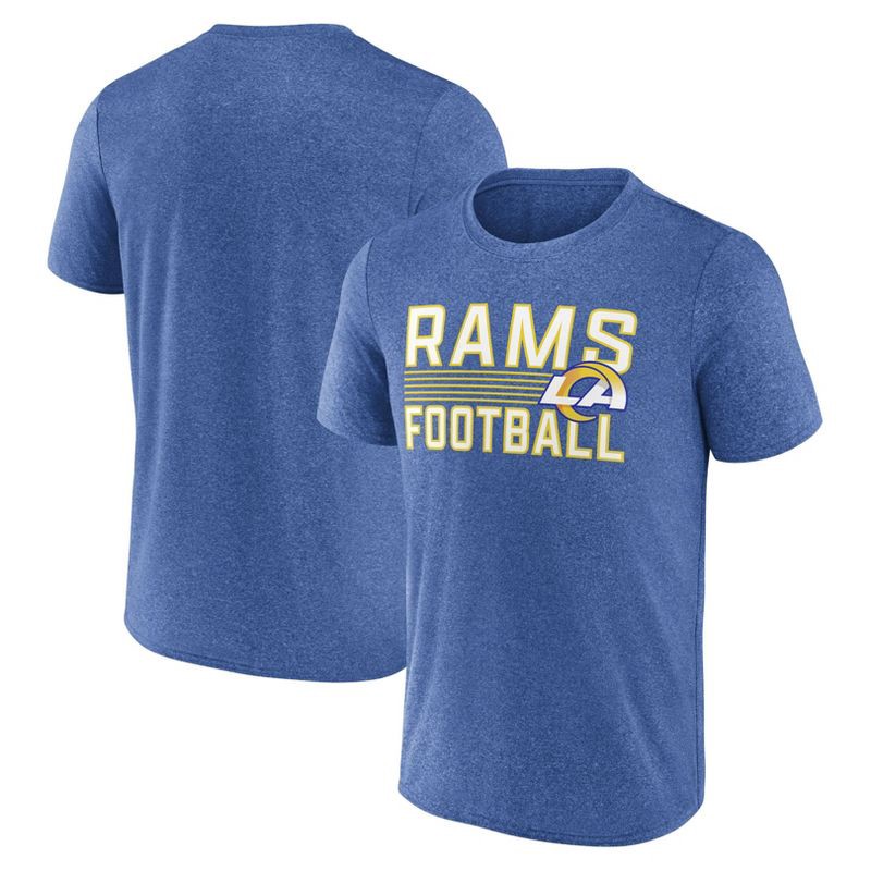 slide 3 of 3, NFL Los Angeles Rams Men's Athleisure T-Shirt - XXL, 1 ct