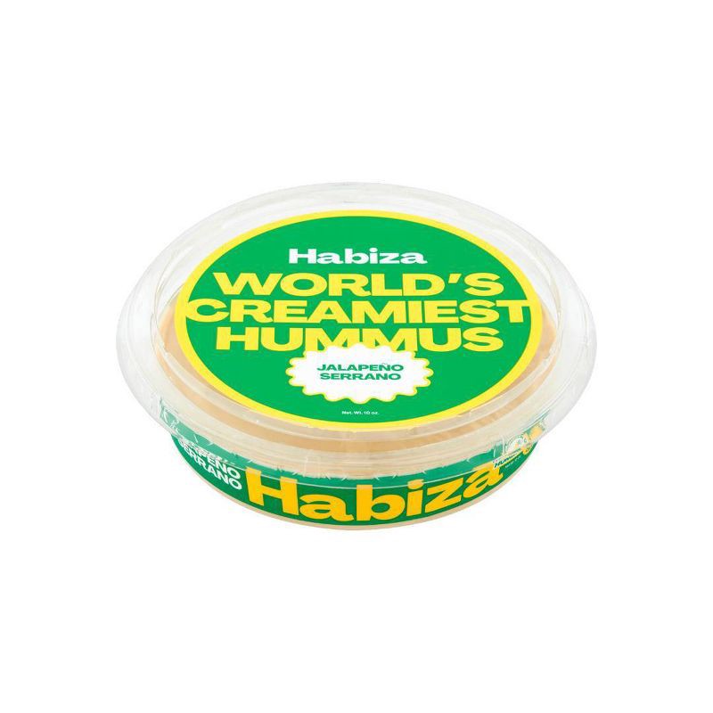 slide 7 of 7, Habiza Hummus Habiza Jalapeno Serrano Hummus - 10oz, 10 oz