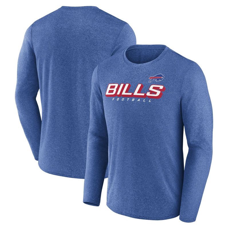 slide 3 of 3, NFL Buffalo Bills Men's Athleisure Long Sleeve T-Shirt - L, 1 ct