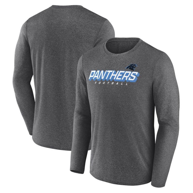 slide 3 of 3, NFL Carolina Panthers Men's Athleisure Long Sleeve T-Shirt - L, 1 ct