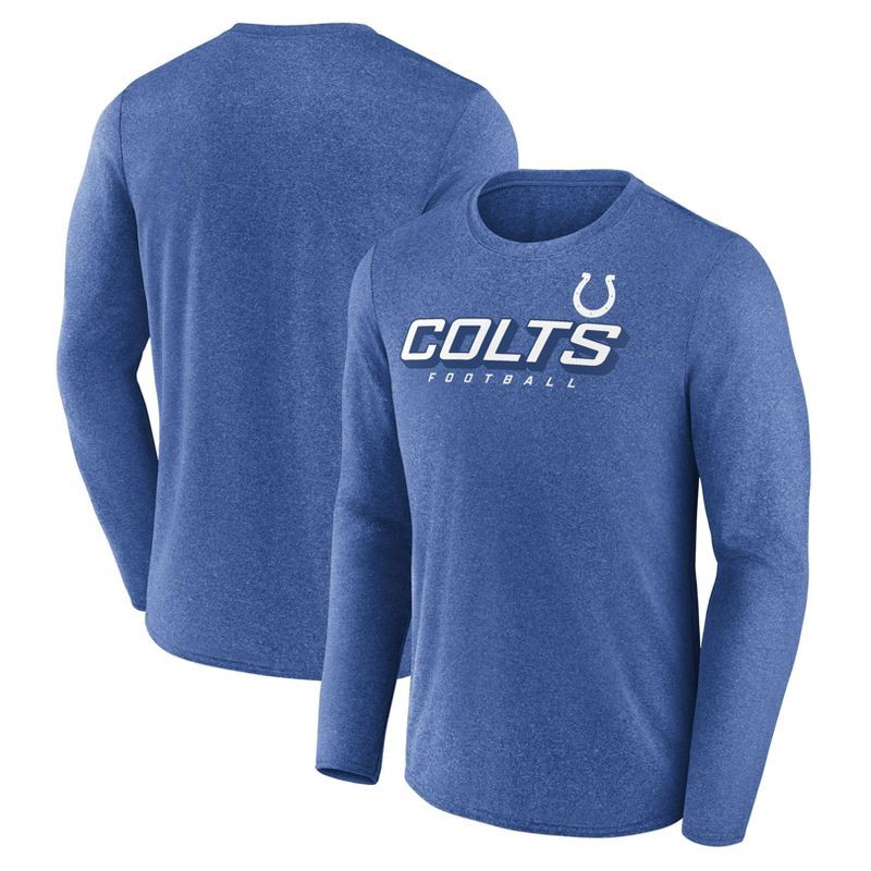 slide 3 of 3, NFL Indianapolis Colts Men's Athleisure Long Sleeve T-Shirt - XL, 1 ct