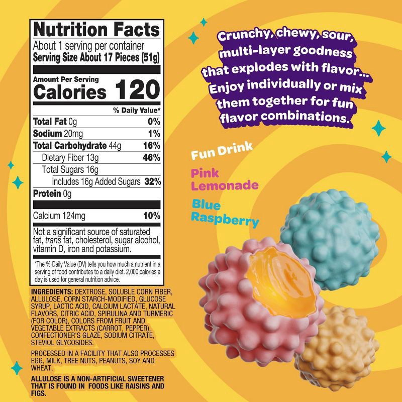 slide 3 of 4, JOYRIDE Crunchy Gummy Busters - 1.8oz, 1.8 oz