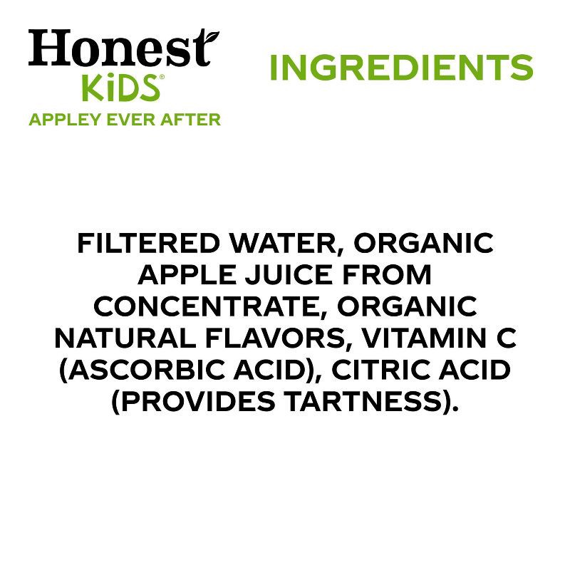 slide 7 of 8, Honest Kids Organic Apple Juice Drink - 20pk/6 fl oz Boxes, 20 ct, 6 fl oz