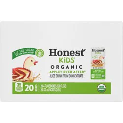 Honest Kids Organic Apple Juice Drink - 20pk/6 fl oz Boxes