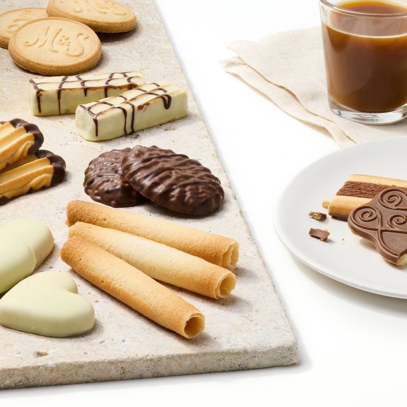 slide 4 of 4, M&S Belgian Chocolate Biscuit Tin - 17.6oz, 17.6 oz