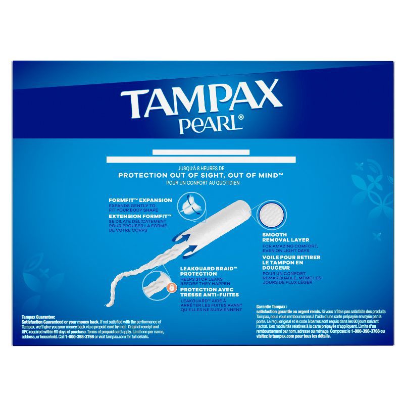 slide 16 of 16, Tampax Pearl Duo Tampons - Regular/Super - Unscented - 68ct, 68 ct