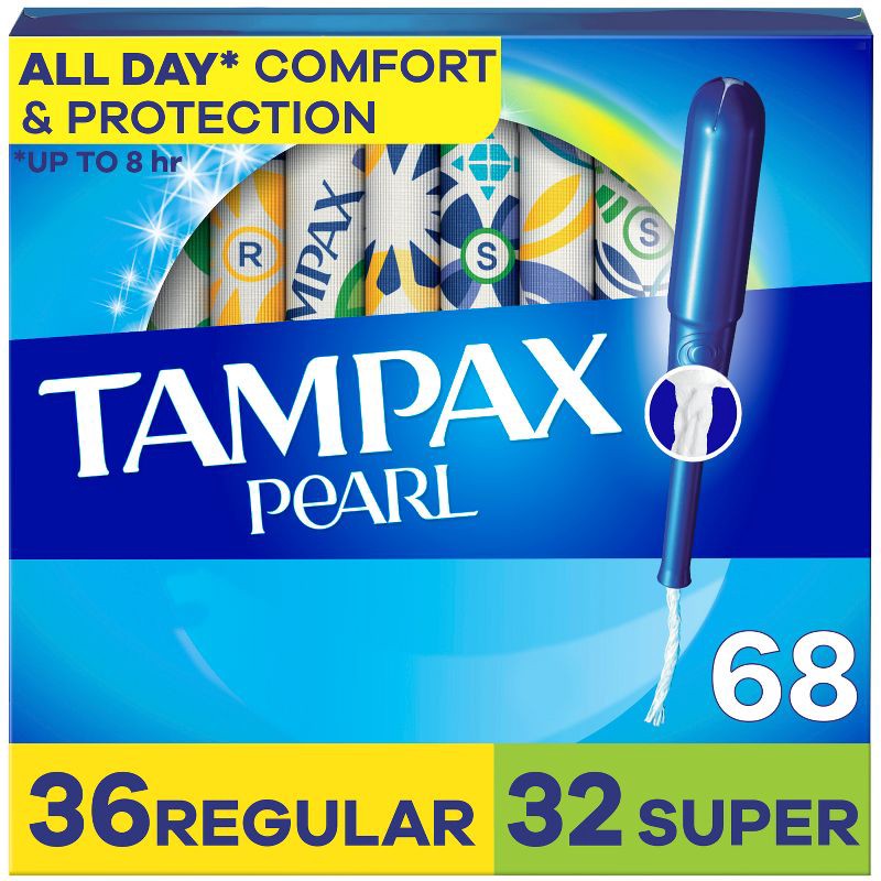 slide 1 of 16, Tampax Pearl Duo Tampons - Regular/Super - Unscented - 68ct, 68 ct