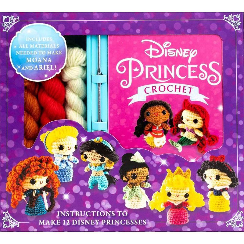 slide 1 of 1, Random House Disney Princess Crochet - by Editors of Thunder Bay Press, 1 ct