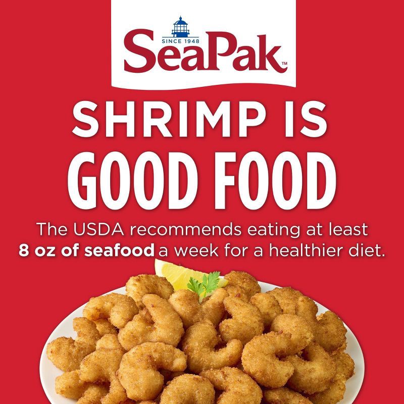 slide 3 of 6, Sea Pak Frozen Popcorn Shrimp - 14oz, 14 oz